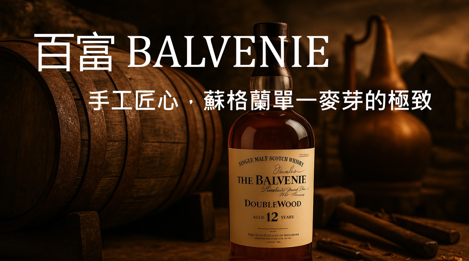 百富 Balvenie 威士忌 - 手工匠心，蘇格蘭單一麥芽的極致